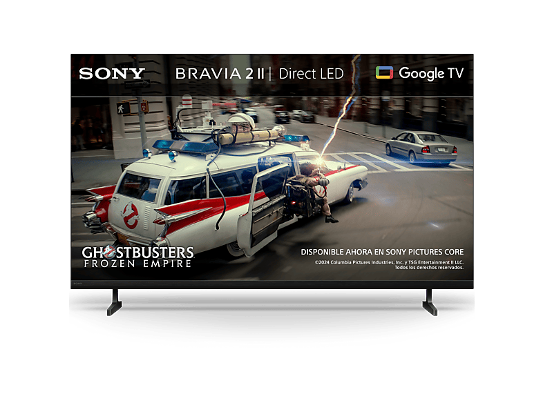 Sony BRAVIA 2 II Direct LED 4K HDR Processor X1 Smart TV (Google TV) TDT HD DVB-T2 Dolby Atmos Chromecast Eco 55S25M2