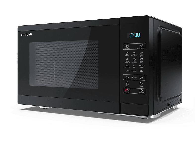 Sharp YC-MG252AE-B 900 W 11 Niveles de Potencia 25 l Negro