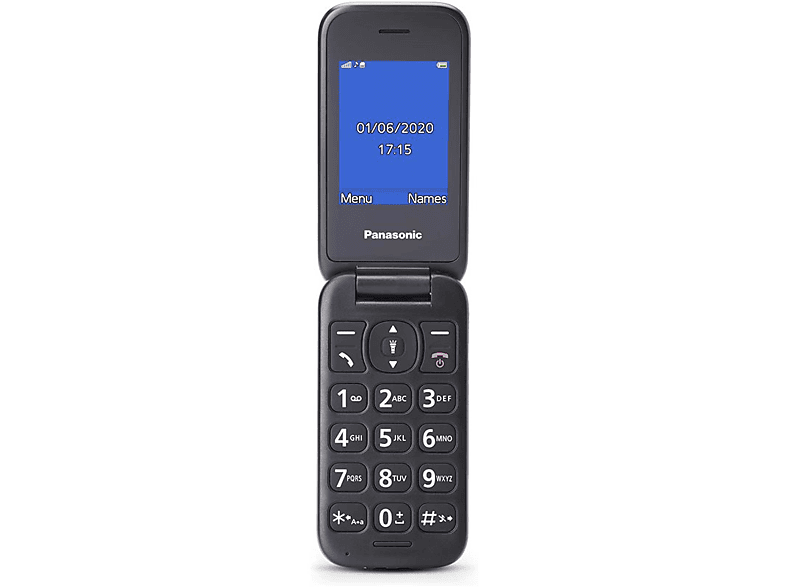 Panasonic KX-TU400 2.4 Cámara Botón SOS Resistente a Caidas Compatible con Audifonos Turquesa