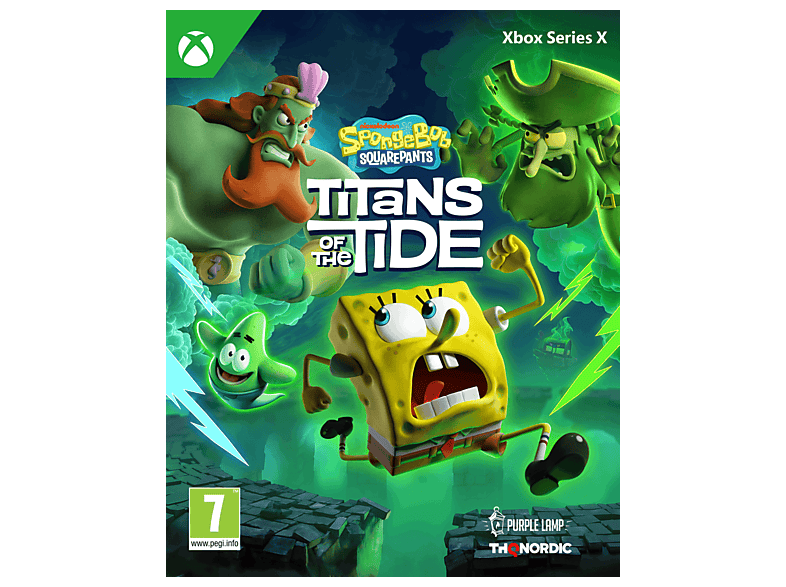 Xbox Series X Bob Esponja: Titanes de las mareas