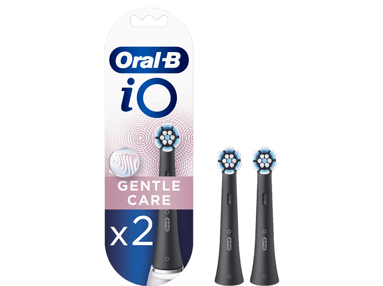 Oral-B iO Gentle Care Pack De 2 Unidades Negro