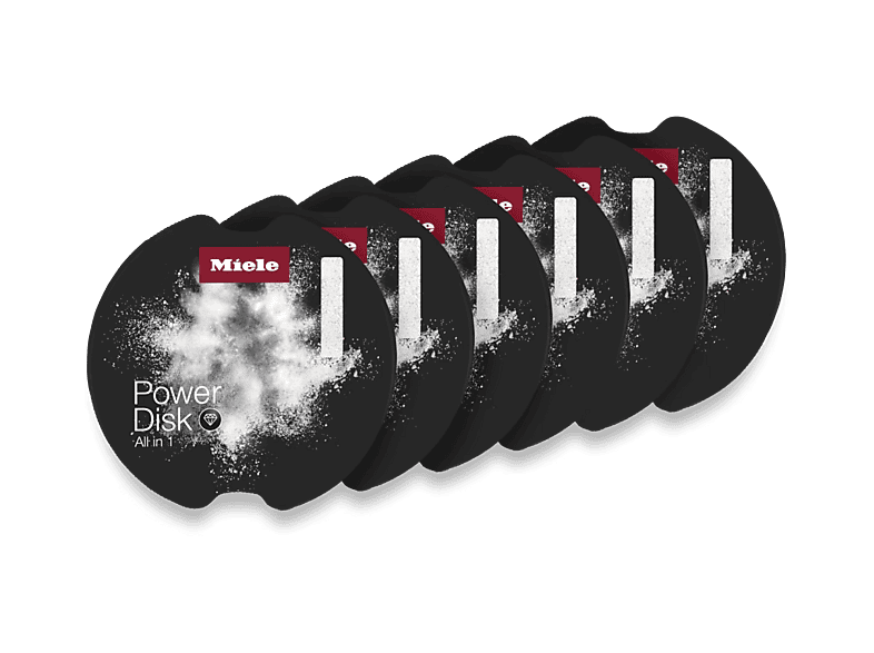Miele GS SETD6 Detergente Para Lavavajillas con AutoDos Para aprox. 1 mes (20 lavados/disco) Blanco