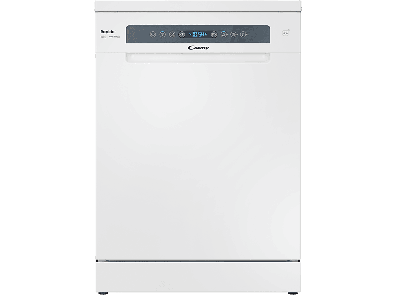 Candy Rapido' CF 5C7F1W 15 servicios 8 programas Inicio Diferido Motor Inverter 60 cm Conectividad Wi-Fi Blanco