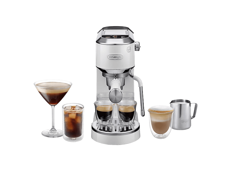 De'Longhi Dedica Duo EC890.WI 1450 W 15 bar 1.1 l Función 2 tazas Blanco
