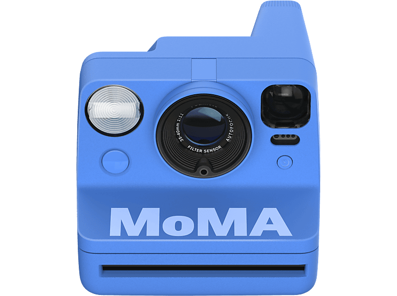 Polaroid Now Generation 3 - Edición MoMA 79 mm x 79 mm Flash Azul