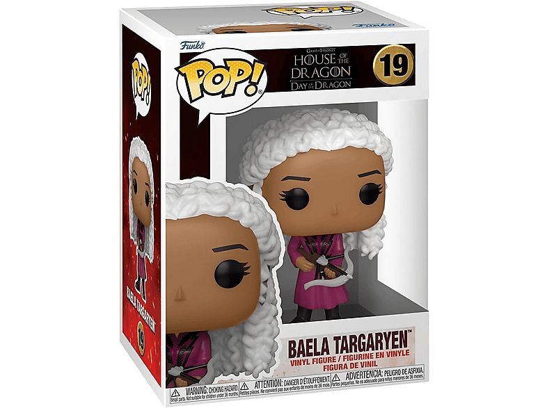House of The Dragon: Baela Targaryen Vinilo 10 cm
