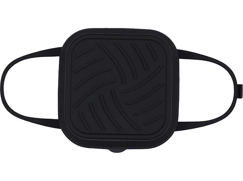 NK-HO330021 Base de Silicona 20x20 cm Plegable Apto Lavavajillas Apto Microondas Negro