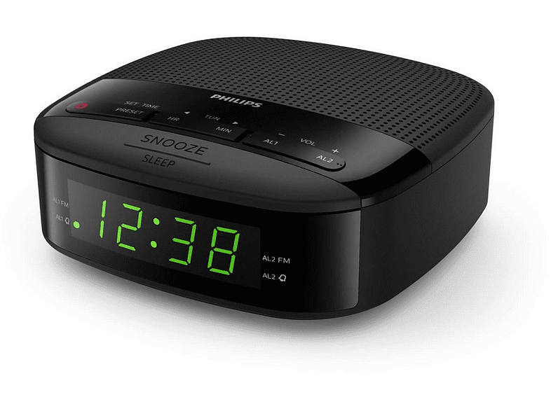 Philips TAR3205 FM Pantalla LED Alarma Dual Negro