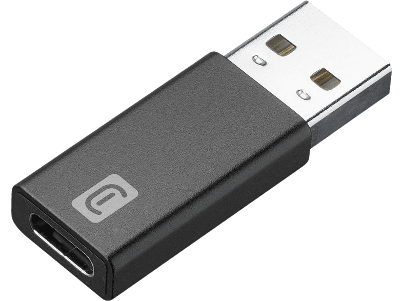 Cellular Line USBC2ACARADAPTERK USB-A a USB-C Negro