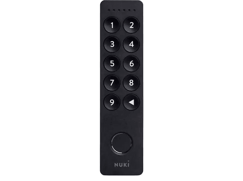 Nuki Keypad 2.0 Con huella digital o Código de seguridad Negro