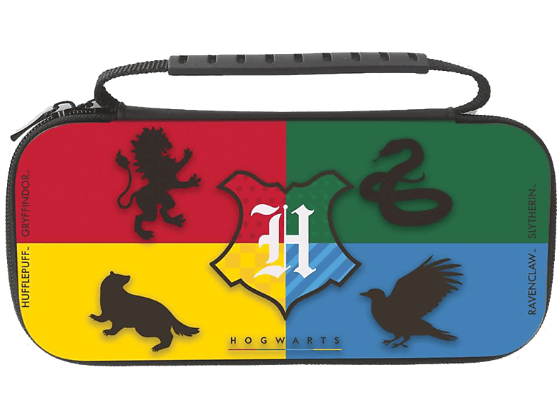 Freeks and Geeks Harry Potter Hogwarts Case Nintendo Switch/OLED/Lite Rojo Verde Amarillo y Azul