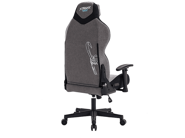 Woxter Stinger Station Titan 2D (regulable en altura y anchura) Clase 4 Tejido Antimanchas Dark