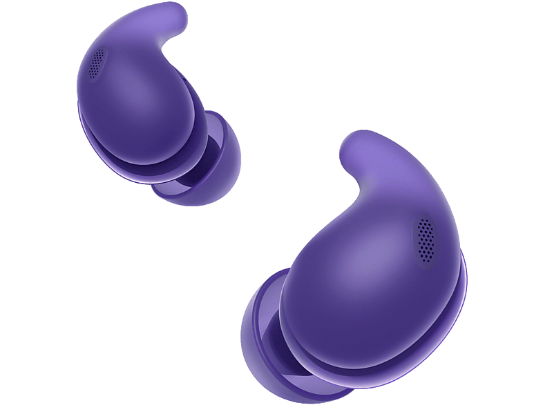 Sony LinkBuds Fit Cancelación de ruido (Noise Cancelling) Bluetooth HiRes 21 horas iOS y Android Google IPX4,Morado