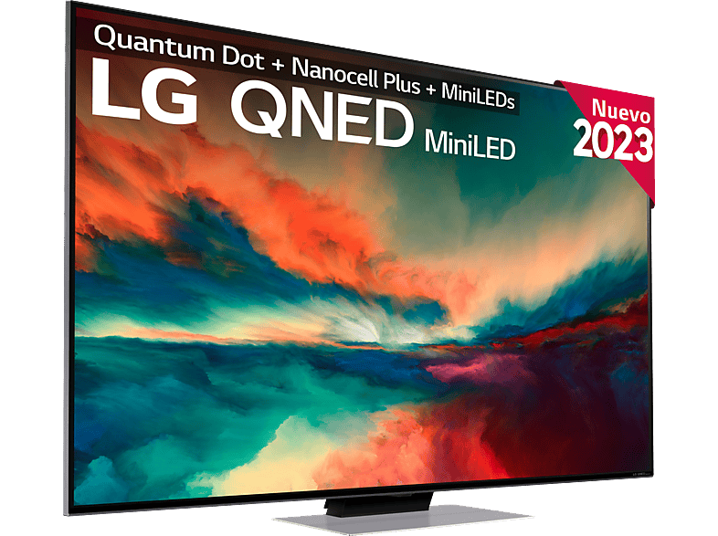 LG 55QNED866RE UHD 4K Procesador Inteligente α7 4K Gen6 Smart TV DVB-T2 (H.265) Negro
