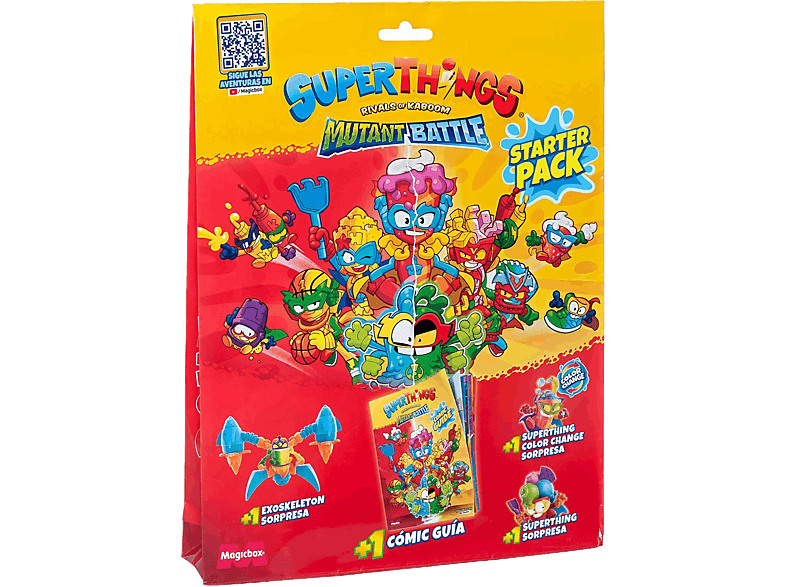 MagicBox Starterpack Superthings Mutant Battle Figura aleatoria Multicolor