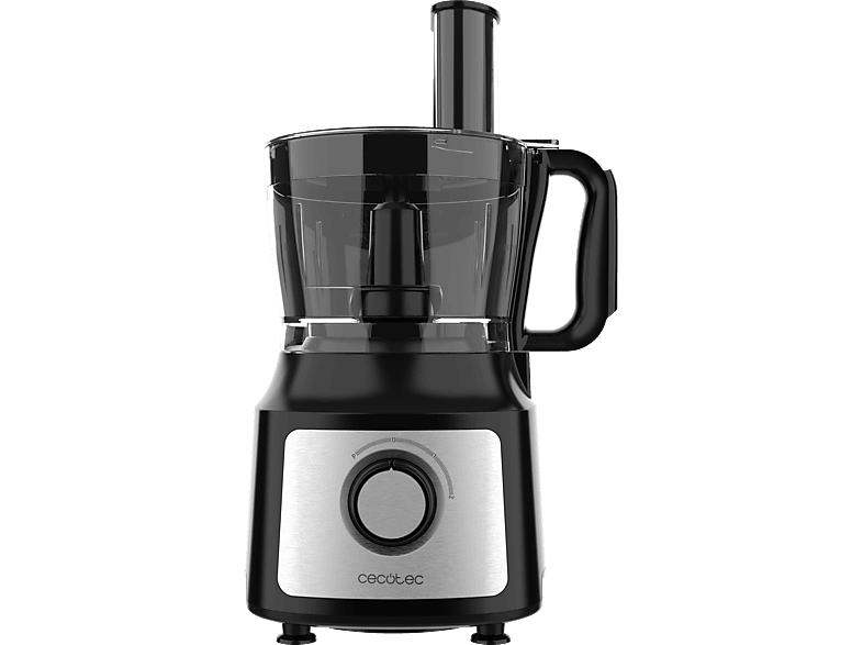 Cecotec Comino 1000 1000 W 2 L 2 velocidades Modo Pulse Acabados en inox 7 accesorios Back
