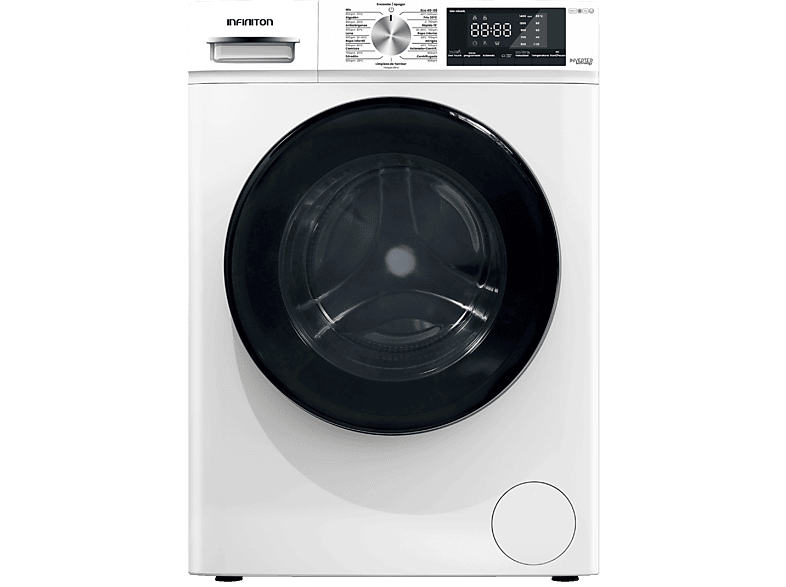 Infiniton WM-S84ABL 8 kg 1400 rpm 15 Programas Inverter Vapor Care Blanco