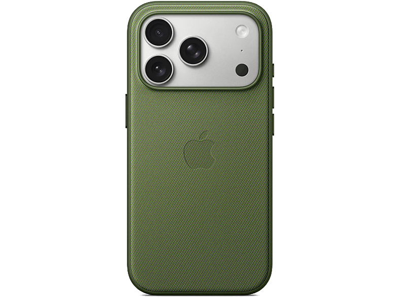 Apple Funda de trenzado técnico con MagSafe Para iPhone 17 Pro Max Compatible con correa Crossbody Verde