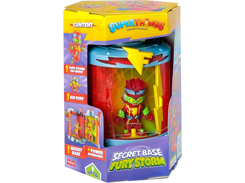 Magicbox Superthings Secret Base Fury Storm 14 cm Plástico Multicolor