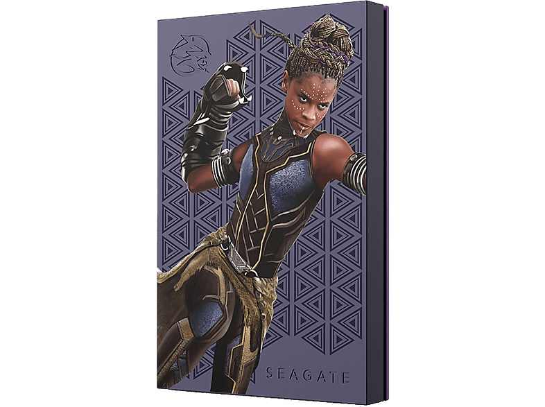 Seagate Firecuda Marvel Shuri USB 3.2 HDD PC Mac XBox Negro