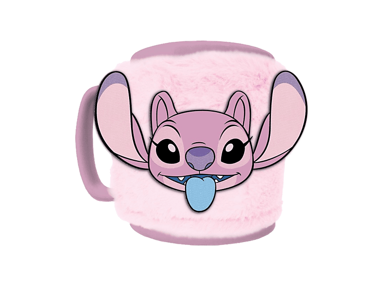 Sherwood  Lilo & Stitch: Angel 400 ml Funda de felpa Rosa