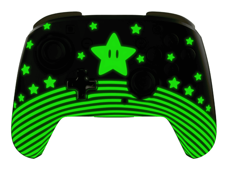 Turtle Beach Rematch Wireless Controller Super Mario Star Cable USB Brilla en la oscuridad Hasta 40 horas