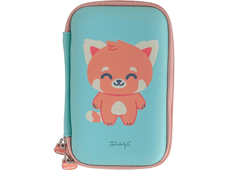 Mr Wonderful Panda rojo Para disco duro externo 2.5  Resistente Multicolor
