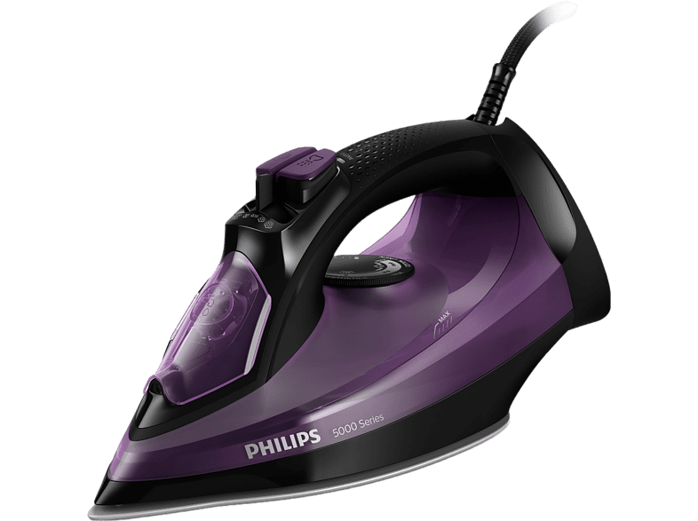 Philips DST5030/80 Golpe de vapor hasta 180 g/min Vapor vertical Antigoteo Calc-Clean Morado