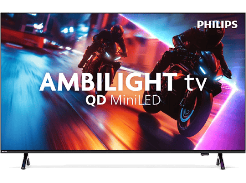 Philips 55MLED920/12 UHD 4K Ambilight Smart TV P5 Perfect Picture Engine 120 Hz Dolby Vision y Atmos Negro