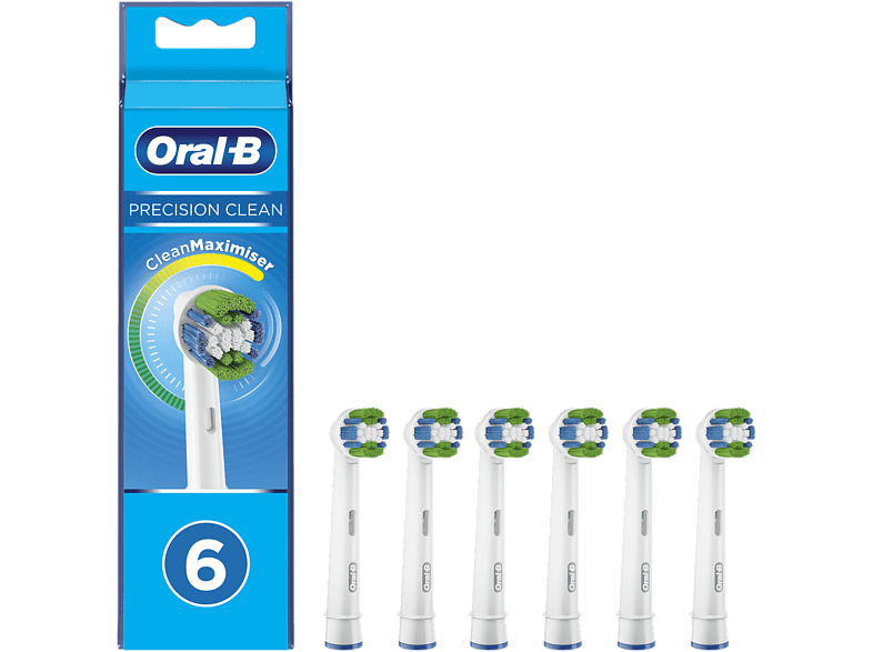 Oral-B Precision Clean con Tecnología CleanMaximiser Pack De 6 blanco