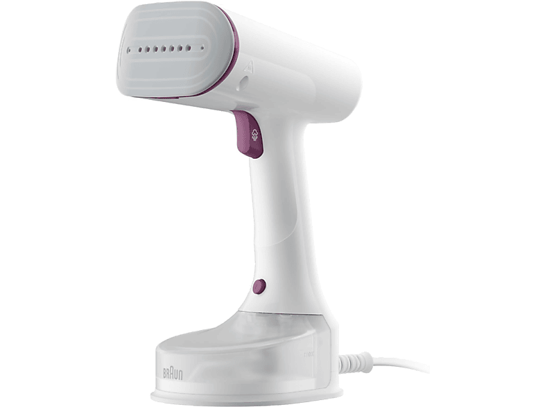 Braun QuickStyle 5 GS5011PU 1200 W 150 ml Calentamiento rápido Vapor 22 g/min Blanco Púrpura