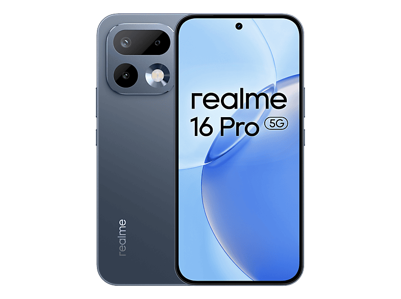Realme 16 Pro Grey 512 GB 8 GB RAM 6.78 AMOLED de 144Hz Dimensity 7300-Max 5G 6.500 mAh