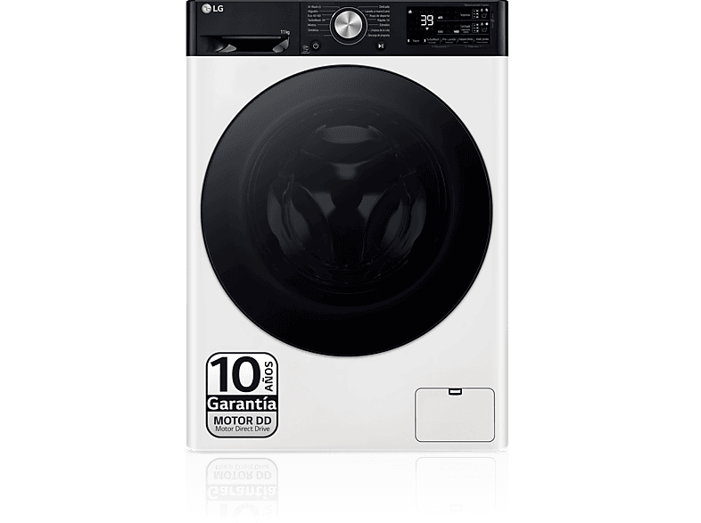 LG F4WR7511AGH Serie 750 11 kg 1400 rpm 14 Programas AI Direct Drive™ Autodosificación Blanco