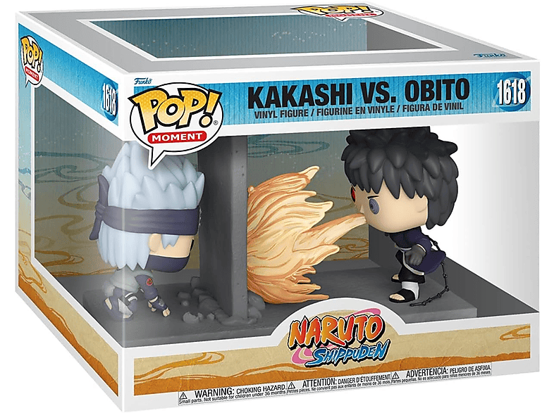 Funko Pop! Naruto Shippuden: Kakashi Hatake Vs Obito Vinilo 9 cm