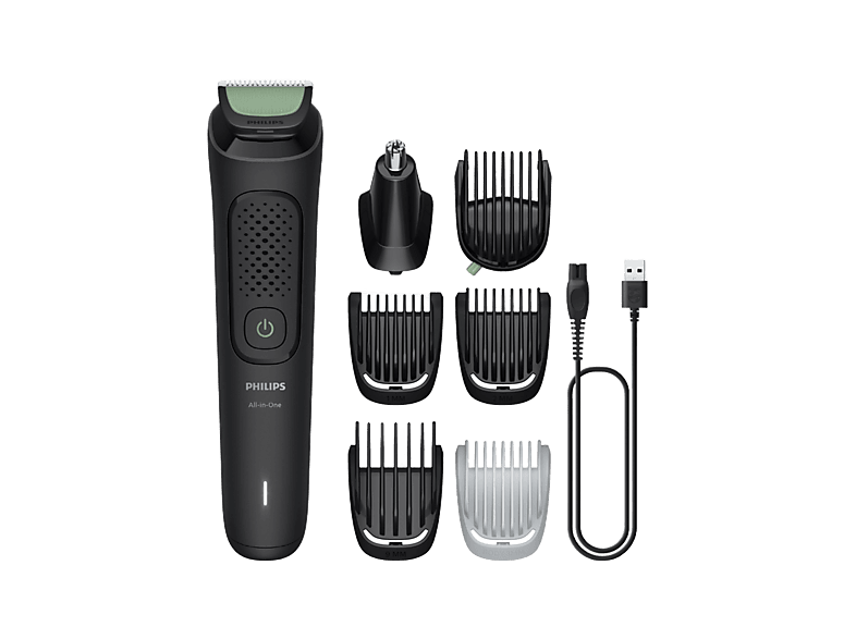 Philips MG3935/15 ALL IN ONE 7 Recortadora 7 en 1 Cuerpo y Barba Uso en seco/húmedo Autonomía 70 min. Negro