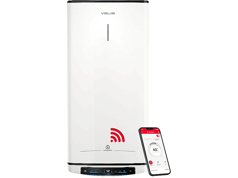 Ariston Velis Pro Wifi 30 1500 W 8 bar 30 l Blanco