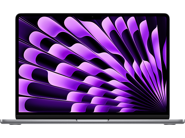 Apple MacBook Air (2024) 13,6 Chip M3 GPU de 10 núcleos 16 GB RAM 512GB de SSD Teclado Magic Keyboard Touch ID macOS Gris espacial