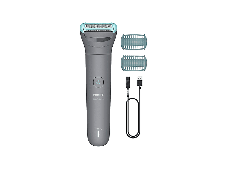 Philips BG3480/15 Triple Protect Cuerpo y Zonas Íntimas Recorta y Afeita Peines 2 y 3mm Afeitado 0,2 mm 80min Seco/Mojado