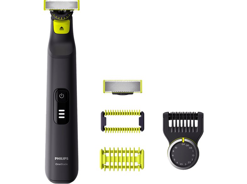 Philips QP6541/15 ONEBLADE Recortador barba y cuerpo 14 longitudes Uso en seco y mojado Autonomía 90 min Negro