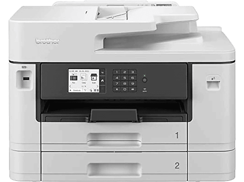 Brother MFCJ5740DW Inyección de tinta 27 ppm B/N y color Fax Escáner Blanco