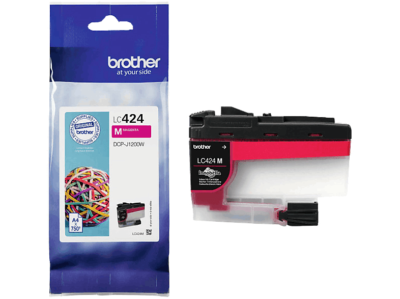 Brother LC424 ISO/IEC 24711 750 páginas Magenta
