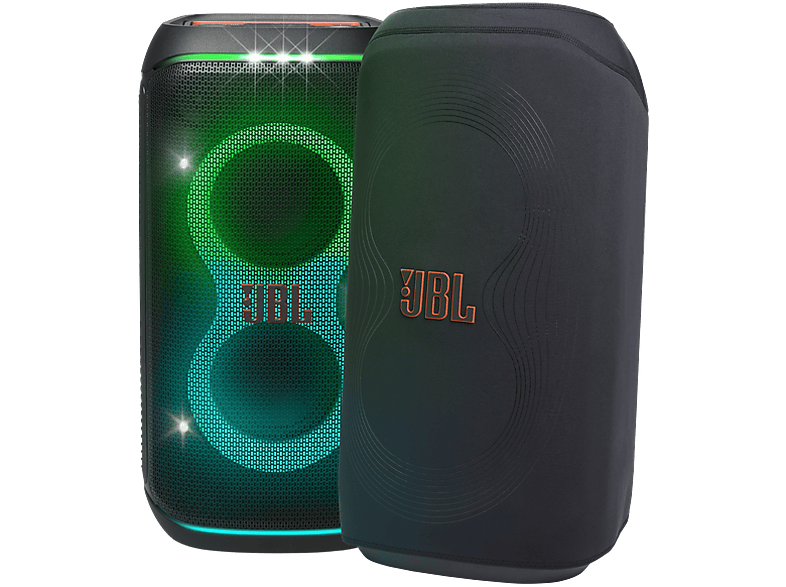 JBL PartyCover Club 120 Para PartyBox Club 120 Goma de estireno butadieno y tejido de punto de poliéster de doble cara Negro