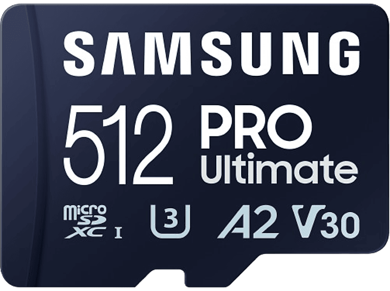 Samsung PRO Ultimate UHS-I  512GB Hasta 200 MB/s U3 V30 Azul