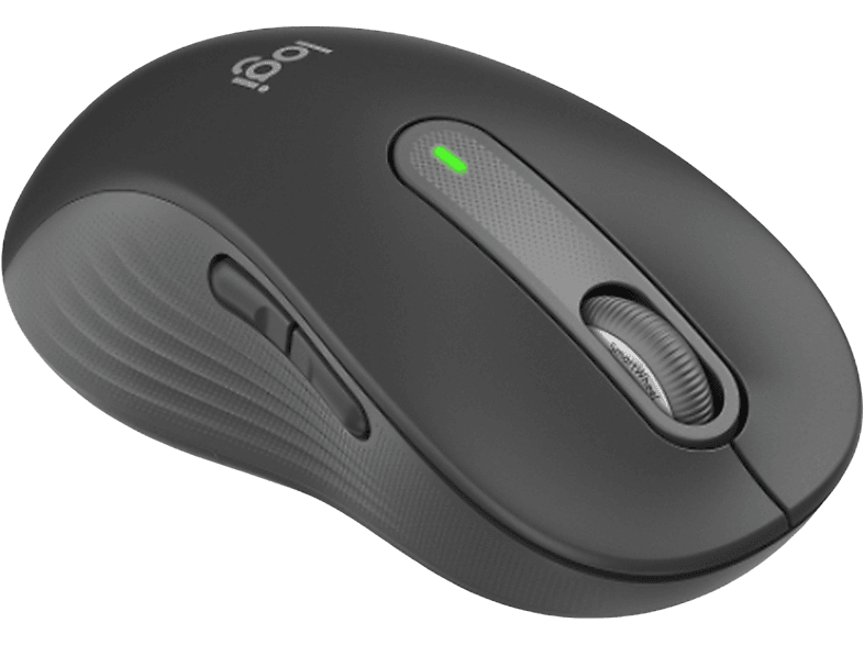 Logitech Signature M650 Para manos grandes/zurdos Bluetooth Accesos directos Personalizable Bluetooth USB Negro