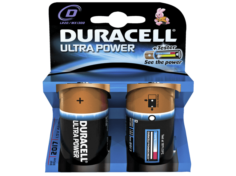 Duracell Ultra Power D 2 Ud