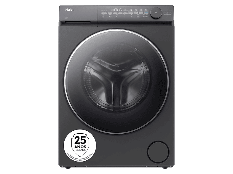 Haier HWD90BP14367GTUS 9 kg/5 kg Inverter 1400rpm Flexy Time Ciclo Allergy Care Ropa de bebé Inox
