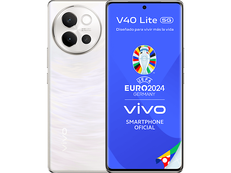 Vivo V40 Lite Dreamy White 256 GB 8 GB RAM 6.78  AMOLED Qualcomm Snapdragon® 6Gen 1 5500 mAh  Android 14