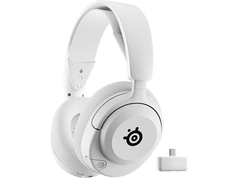 SteelSeries Arctis Nova 5 Circumaurales Bluetooth Hasta 60 horas Cancelación ruido AI Micrófono retráctil Blanco