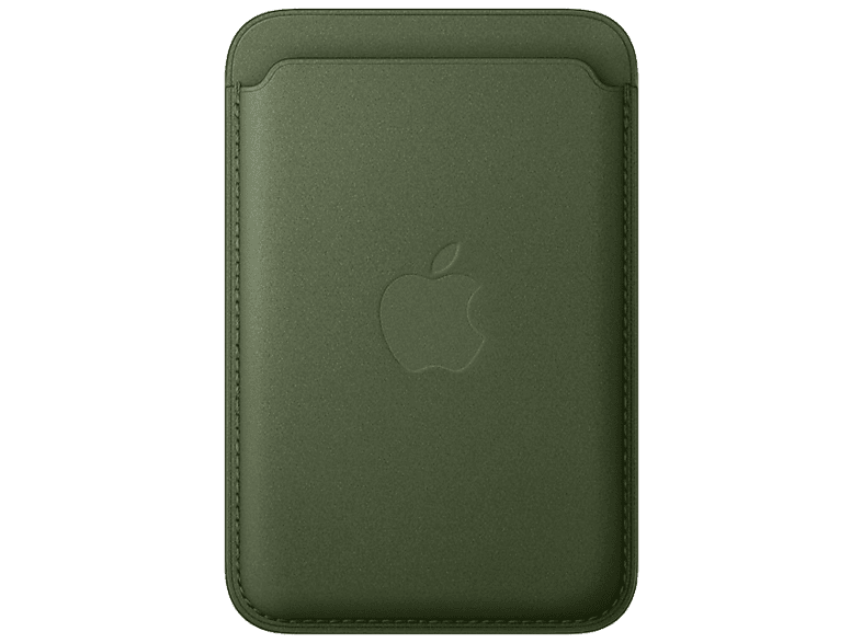 Apple Cartera de trenzado fino con MagSafe Para todos los iPhone 12 13 14 15 16 17 y Air Musgo