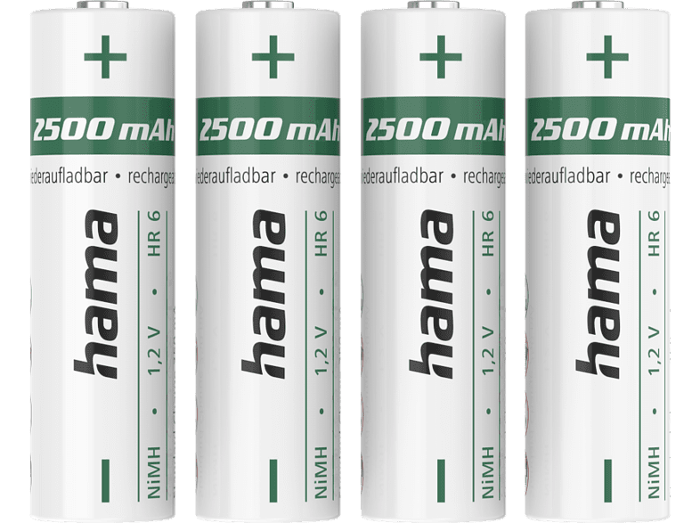 Hama NiMH Recargables 1.2 V 4 unidades